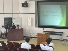 進路指導より